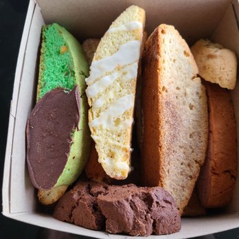 Mangiafico's Pastry Shoppe - Different kinds of biscotti - Bakeries Near Me - Plainville, Connecticut