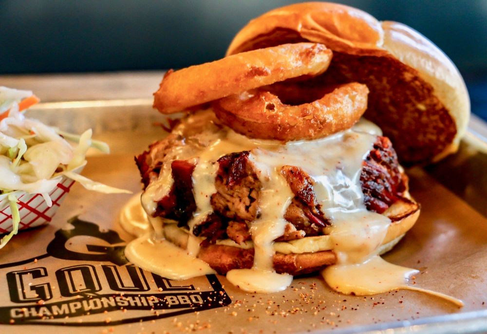 Food from GQue BBQ Denver
