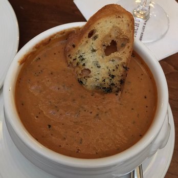 Ballard's in the Atrium - Tomato basil bisque - Bars Near Me - French Lick, Indiana