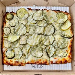 Johnny Z's Pizzeria - Dill Pickle Pizza