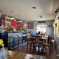 Double L Country Store And Cafe - Fun interior with limited seating. Picnic tables outside