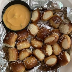 Just The Dip Food Truck - Pretzel nuggets with jalapeño beer cheese