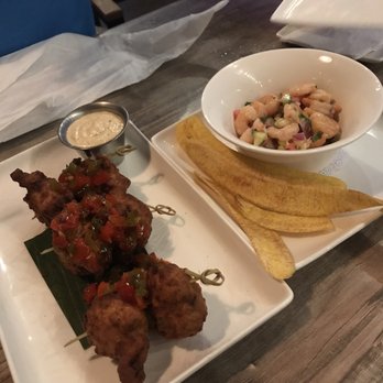 Skipper's Dockside - Conch fritters Civiche - Seafood Near Me - Key Largo, Florida Skipper's Dockside - Conch fritters Civiche - Seafood Near Me - Key Largo, Florida
