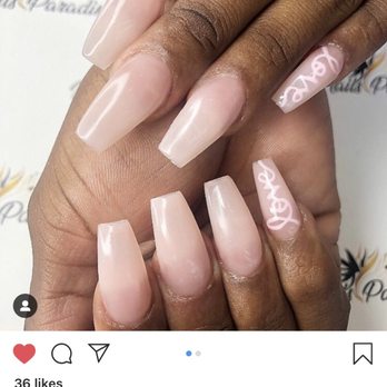 Nails Paradise - Nails Acrylic natural Love - Nail Salons Near Me - Glendale, California Nails Paradise - Nails Acrylic natural Love - Nail Salons Near Me - Glendale, California
