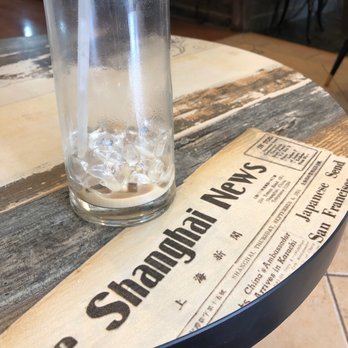 Veskolini Cafe - Remnants of my iced latte with oat milk - Desserts Near Me - Dunedin, Florida Veskolini Cafe - Remnants of my iced latte with oat milk - Desserts Near Me - Dunedin, Florida