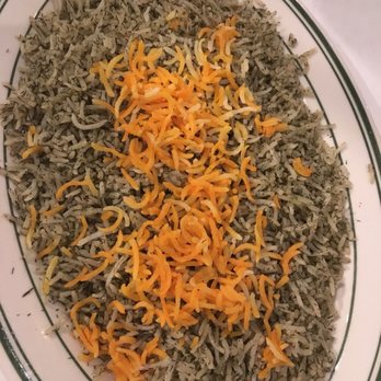 Kabul House - Large portion of dill rice - Afghan Near Me - Evanston, Illinois