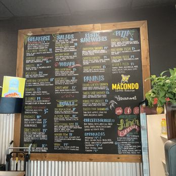 Macondo Coffee Roasters - Food Menu - Coffee & Tea Near Me - Doral, Florida Macondo Coffee Roasters - Food Menu - Coffee & Tea Near Me - Doral, Florida