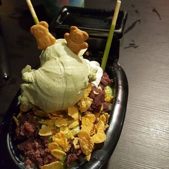 Poop Cafe - Macha bingsu - Desserts Near Me - Toronto, Ontario