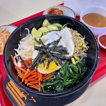 Hometown - Hot stone bibimbap IG: @fooddeclassified - Korean Near Me - Lynnwood, Washington Hometown - Hot stone bibimbap IG: @fooddeclassified - Korean Near Me - Lynnwood, Washington