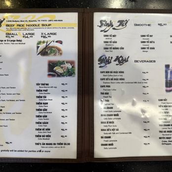 Pho Dien - Menu - Vietnamese Near Me - Houston, Texas Pho Dien - Menu - Vietnamese Near Me - Houston, Texas