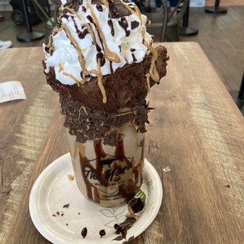The Yard Milkshake Bar - Peanut Butter Monster Cookie Dough - Ice Cream & Frozen Yogurt Near Me - Phoenix, Arizona The Yard Milkshake Bar - Peanut Butter Monster Cookie Dough - Ice Cream & Frozen Yogurt Near Me - Phoenix, Arizona