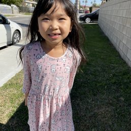 After her tooth extraction.. all smiles!! You rock Dr Niu!