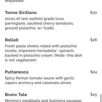 Carmelina's - Menu - Italian Near Me - Boston, Massachusetts Carmelina's - Menu - Italian Near Me - Boston, Massachusetts
