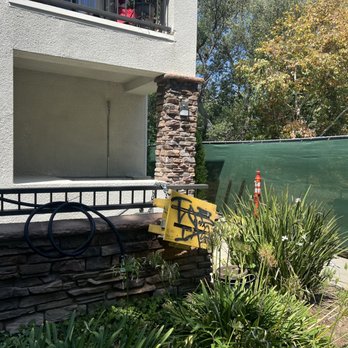 Avalon Oak Creek - They hung equipment on railing that tenants use to go to garage - Apartments Near Me - Agoura Hills, California Avalon Oak Creek - They hung equipment on railing that tenants use to go to garage - Apartments Near Me - Agoura Hills, California