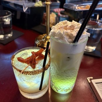 Kore - I think this was the Paloma 97 (one with spice) and the Tigers Milk (best drink ever!). The rice beer was good too! - Asian Fusion Near Me - Nashville, Tennessee
