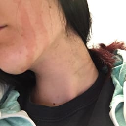 Left dye all over my face, Don't recommend this place what so ever didnt want black hair but now I'm stuck with it . Left dye all over my face, Don't recommend this place what so ever didnt want black hair but now I'm stuck with it .