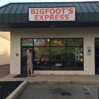 Bigfoot's Express - a man standing in front of a bigfoot's express - American Near Me - Oxford, Pennsylvania