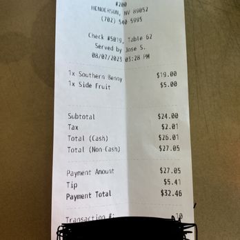 The Stove NV - My check - Breakfast & Brunch Near Me - Henderson, Nevada The Stove NV - My check - Breakfast & Brunch Near Me - Henderson, Nevada