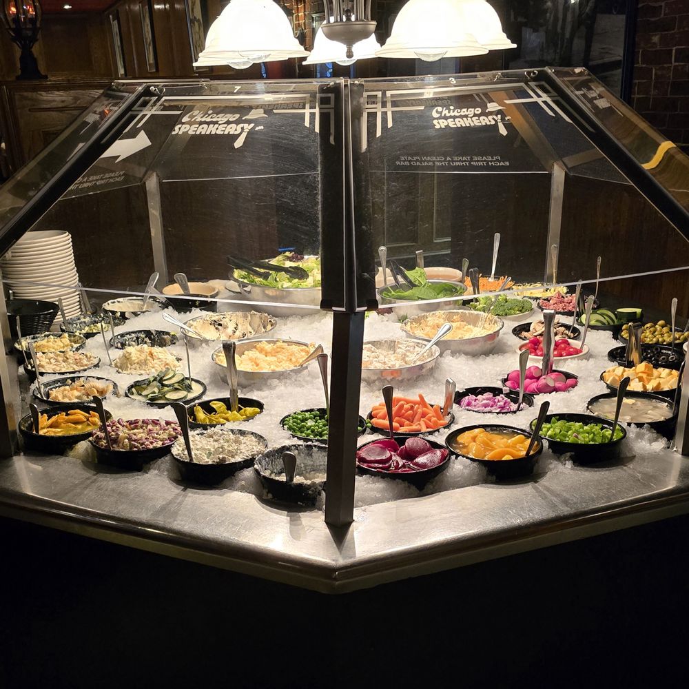 Chicago Speakeasy - Salad Bar - New American Near Me - Des Moines, Iowa Chicago Speakeasy - Salad Bar - New American Near Me - Des Moines, Iowa
