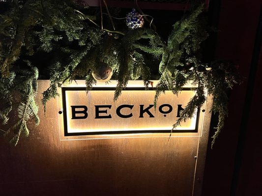 Beckon by null