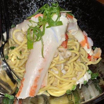 Komodo Miami - Garlic King Crab Lo Mein - Asian Fusion Near Me - Miami, Florida