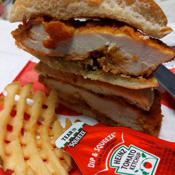 Chick-fil-A - Hard to beat their spicy chicken sando - Fast Food Near Me - Mckinney, Texas