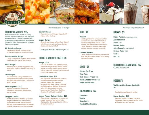 The Burger Bistro ATL by null