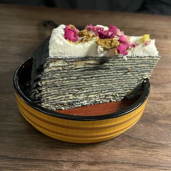 Bodega - Pistachio crepe cake - Vietnamese Near Me - San Francisco, California Bodega - Pistachio crepe cake - Vietnamese Near Me - San Francisco, California