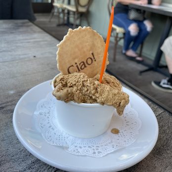 Bottega Italia - Salted butter caramel gelato - Pizza Near Me - Temecula, California