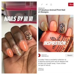 Hampton Nails & Spa - Vi Vi did an EXCELLENT JOB!!! on my nails...all gel no acrylic....very professional, reasonable prices, quality work