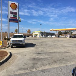 McDonald's - Right off the ramp, next to a shell