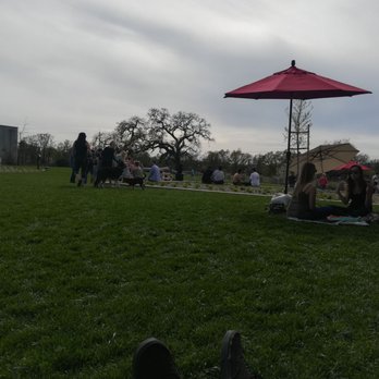 Russian River Brewing - Part of the beer garden - Brewpubs Near Me - Windsor, California