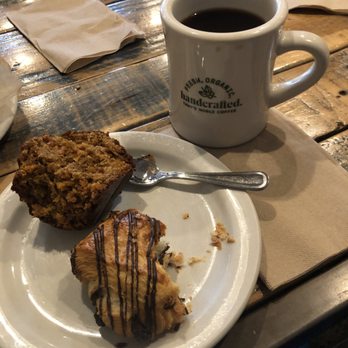 Noble Coffee Roasting - Carrot bran muffin, chocolatine, press coffee - Coffee & Tea Near Me - Ashland, Oregon Noble Coffee Roasting - Carrot bran muffin, chocolatine, press coffee - Coffee & Tea Near Me - Ashland, Oregon