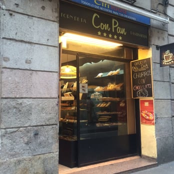Con Pan - Other side of the store front 1/2016 - Coffee & Tea Near Me - Barcelona, B