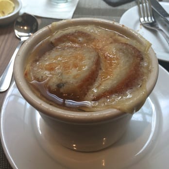 Jaxx Bistro & Lounge - French Onion Soup ($6.50) - American Near Me - Deerfield, Illinois