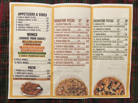 Menu photo 5 Spice on a Slice New York, NY Menu photo 5 Spice on a Slice New York, NY