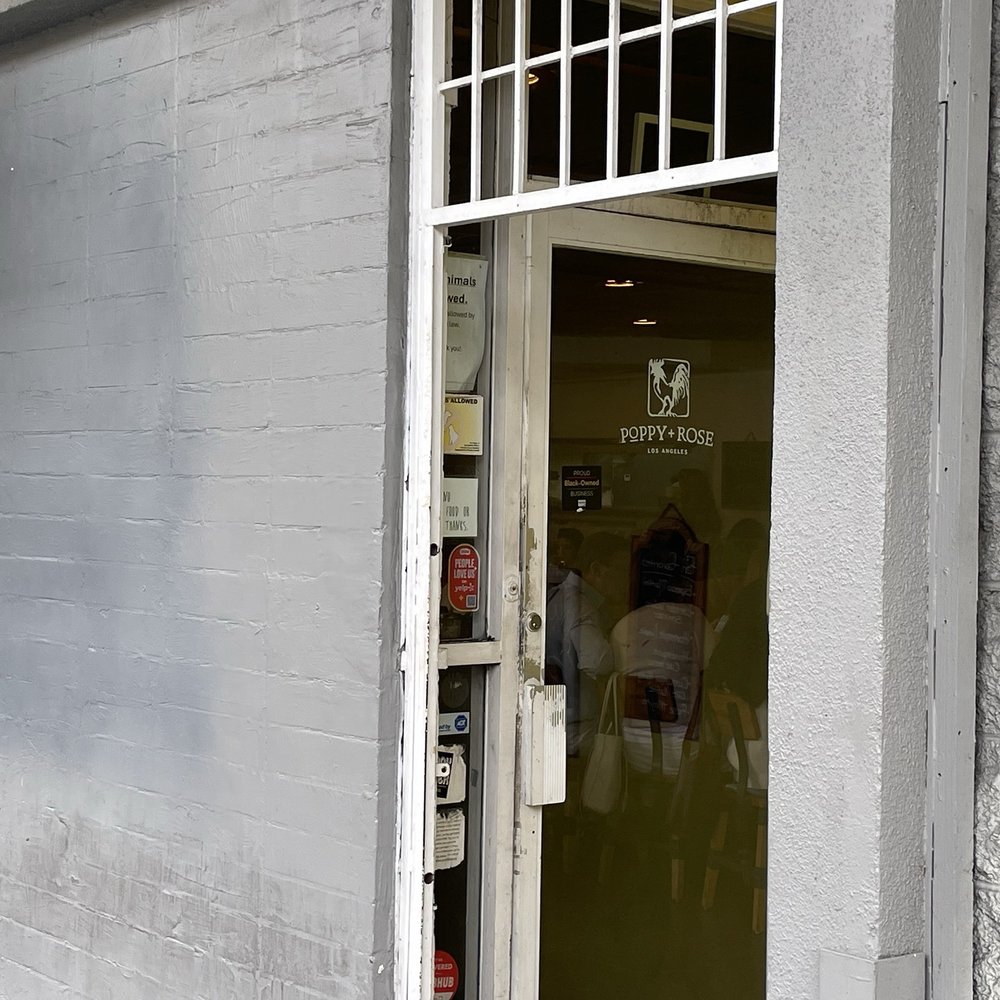 Poppy + Rose - Front entrance - Breakfast & Brunch Near Me - Los Angeles, California