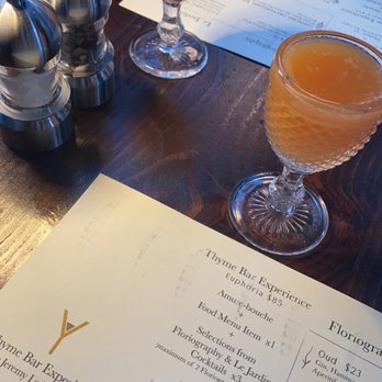 Thyme Bar - Cocktail Bars Near Me - New York, New York Thyme Bar - Cocktail Bars Near Me - New York, New York