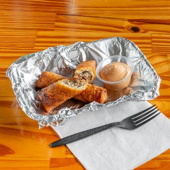 Small American Kitchen - Philly Steak & Cheese Eggrolls - American Near Me - Milford, Connecticut Small American Kitchen - Philly Steak & Cheese Eggrolls - American Near Me - Milford, Connecticut