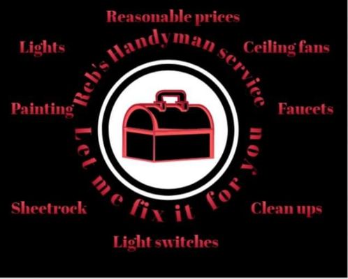 Rebs Handyman Service Logo