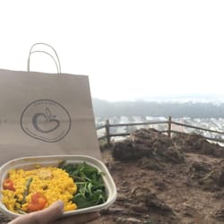 Cuchine - Picked up some paella (by Blanca) and took it to Grand View Park for a nice dinner with a view!