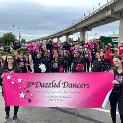 B*Dazzled Dancers - We love performing in the San Leandro Cherry Festival Parade!
