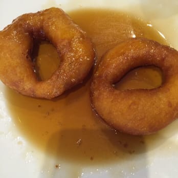 La Perla - Picarones, made of squash and sweet potatoe.. Yum - Latin American Near Me - Miami, Florida La Perla - Picarones, made of squash and sweet potatoe.. Yum - Latin American Near Me - Miami, Florida
