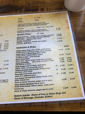 Menu photo 4 The Galley Jackson, MI