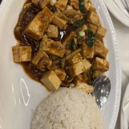 MaPo Tofu on Rice MaPo Tofu on Rice