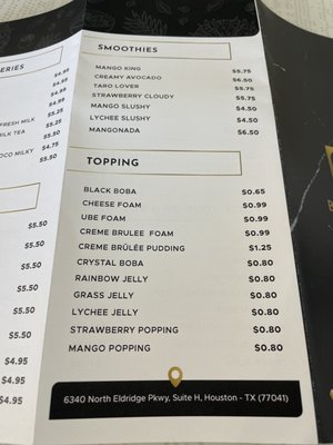 Menu photo 4 BB Bistro Box Houston, TX