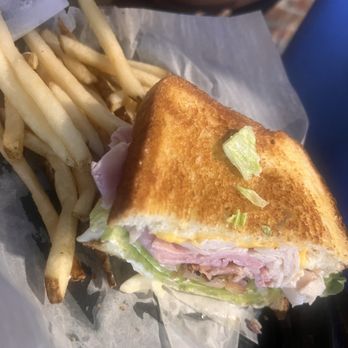 Lisa's Tavern - Club sandwich with fries - Salad Near Me - Gaylord, Michigan Lisa's Tavern - Club sandwich with fries - Salad Near Me - Gaylord, Michigan