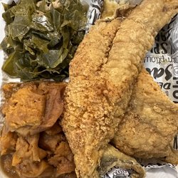 Aunt Vonda’s Kitchen Table - CatFish Dinner Special
