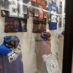 Sports Fever - One of two glass displays