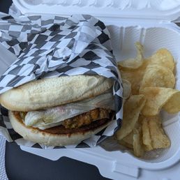 Chicken Masala Burger
